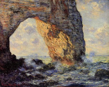  Etretat Kunst - Das Manneport Etretat Claude Monet